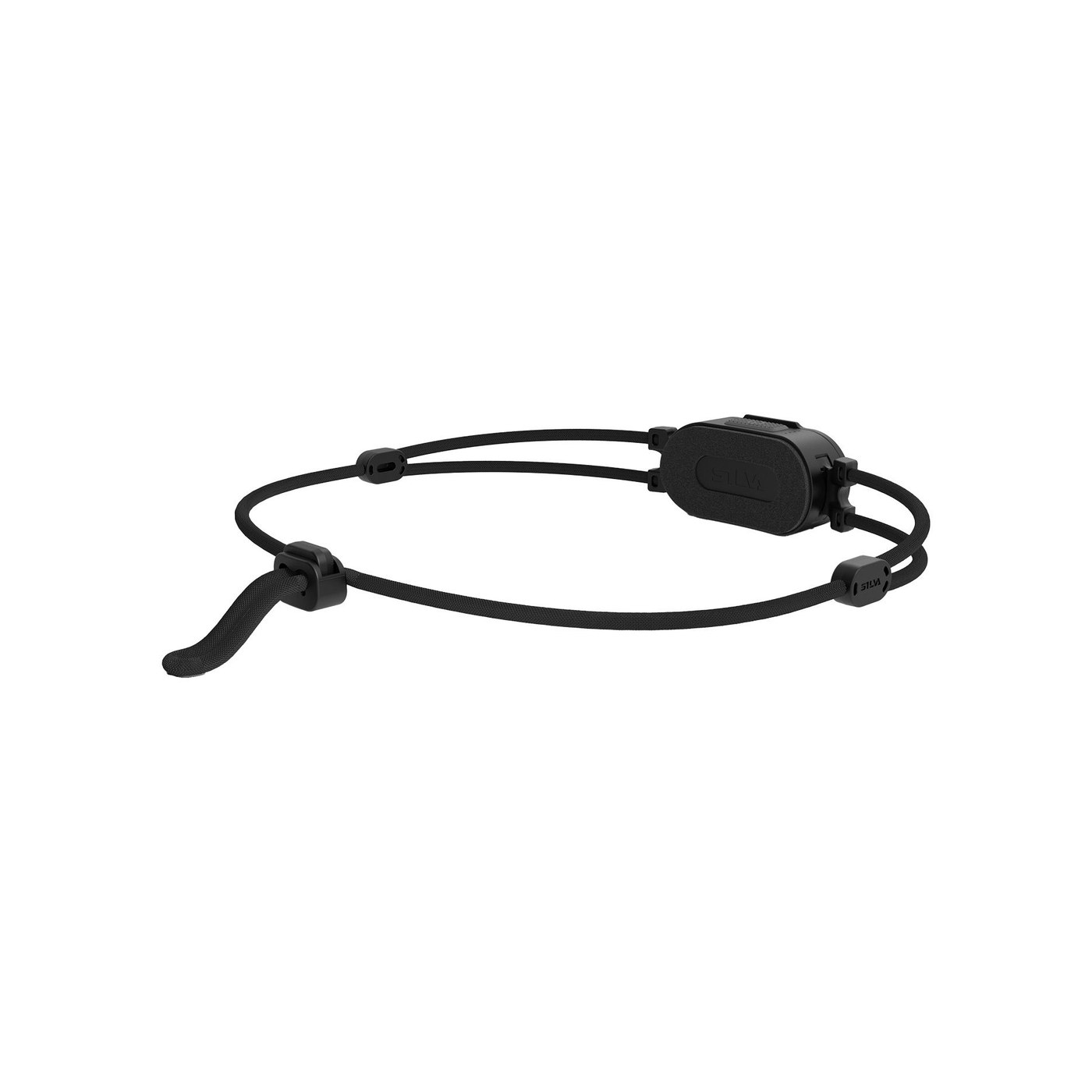 Détail du port USB-C et des clips de réglage du bandeau de la Silva Smini Fly