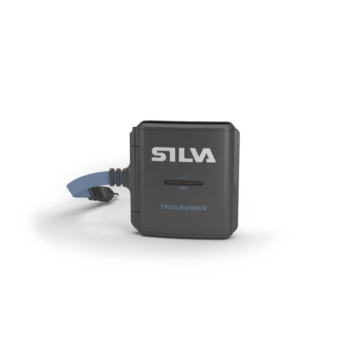 Silva Trail Runner Free Ultra détail du boîtier batterie et du câble intégré