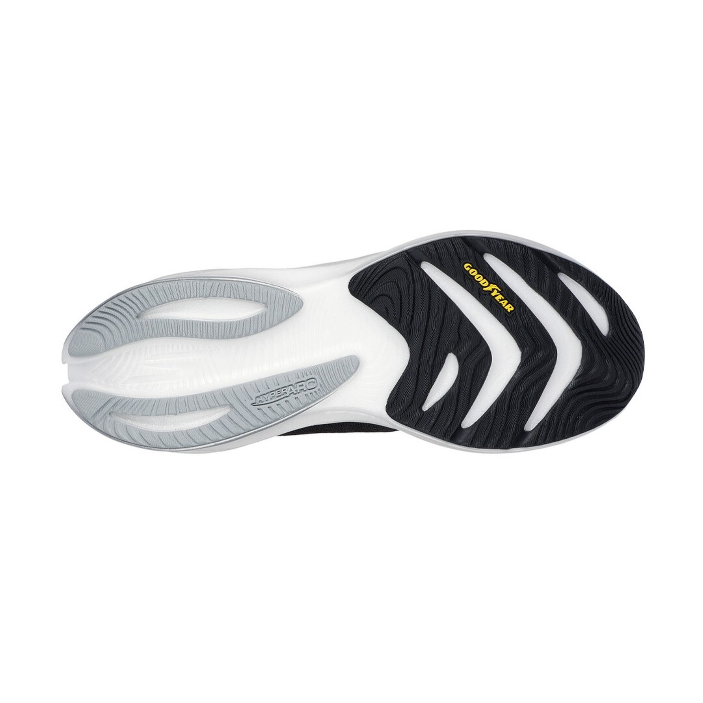 Skechers GoRun Ride 12 vue de la semelle Goodyear