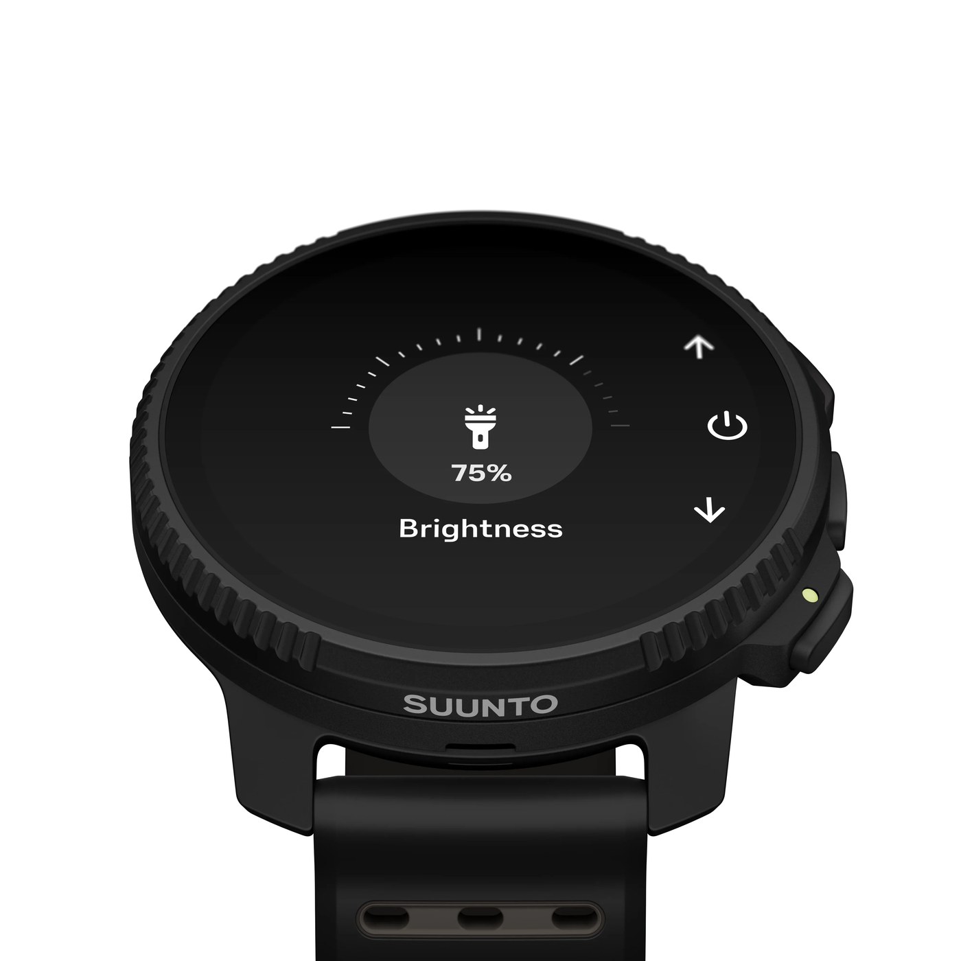 Suunto Vertical 2 lampe torche LED réglage brightness 75%