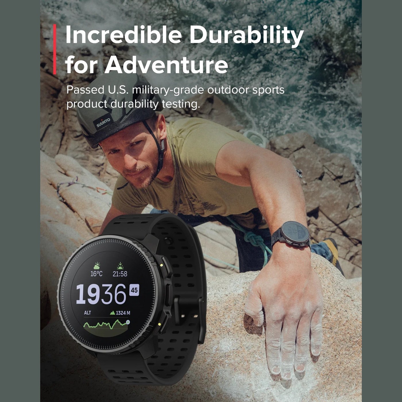 Suunto Vertical en situation, robustesse en terrain d'aventure