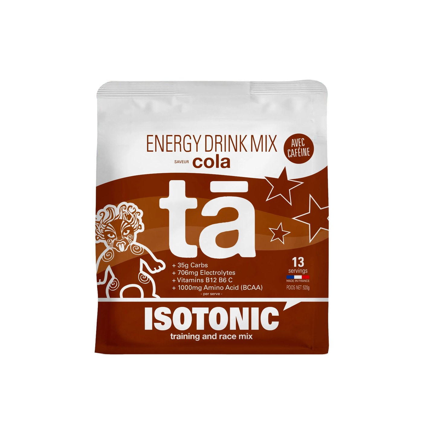 Boisson isotonique TA Energy saveur Cola, avec caféine issue du guarana